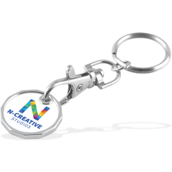 Trolley Coin - Keychain - Double Sided - Unlaminated - 5 Day Service